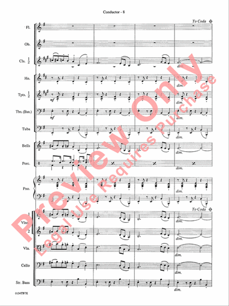 Take Five Take Five Full Orchestra scores gallery preview page 11