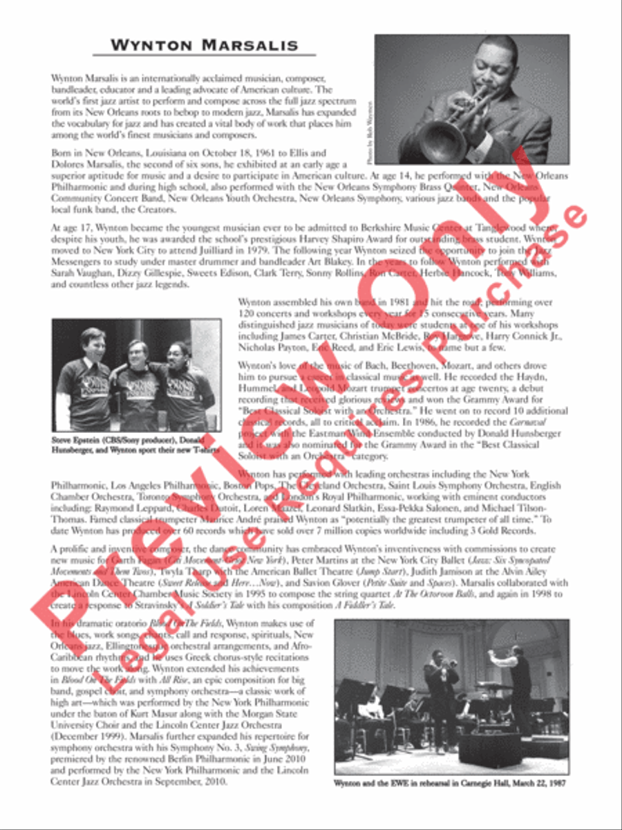 Napoli Napoli Concert Band scores gallery preview page 5