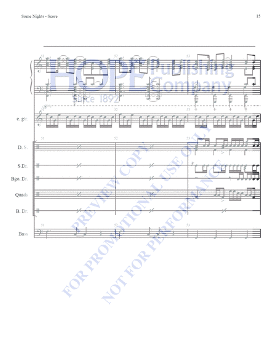 Some Nights Some Nights 5-Octaves scores gallery preview page 17