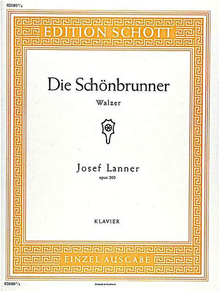 Die Schonbrunner Waltz, Op. 200