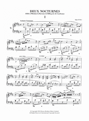 Nocturne in B Major, Op.32, No.1