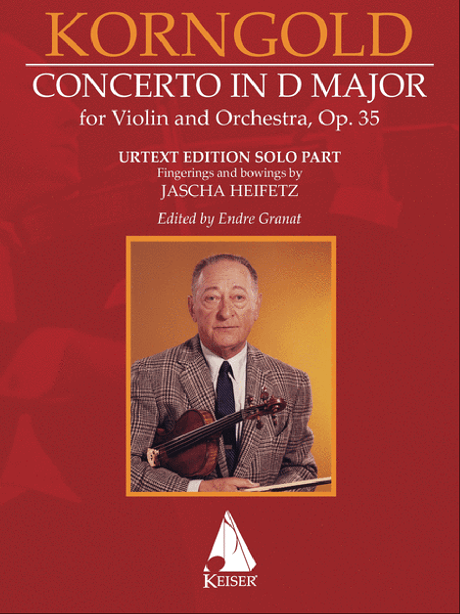 Violin Concerto in D Major, Op. 35 Violin Solo scores gallery preview page 1