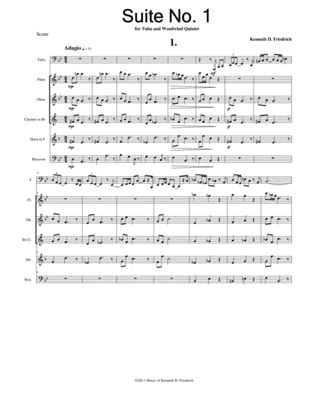 Suite for Tuba and Woodwind Quintet image number null