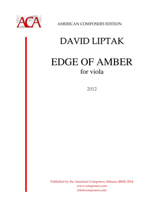 [Liptak] Edge of Amber