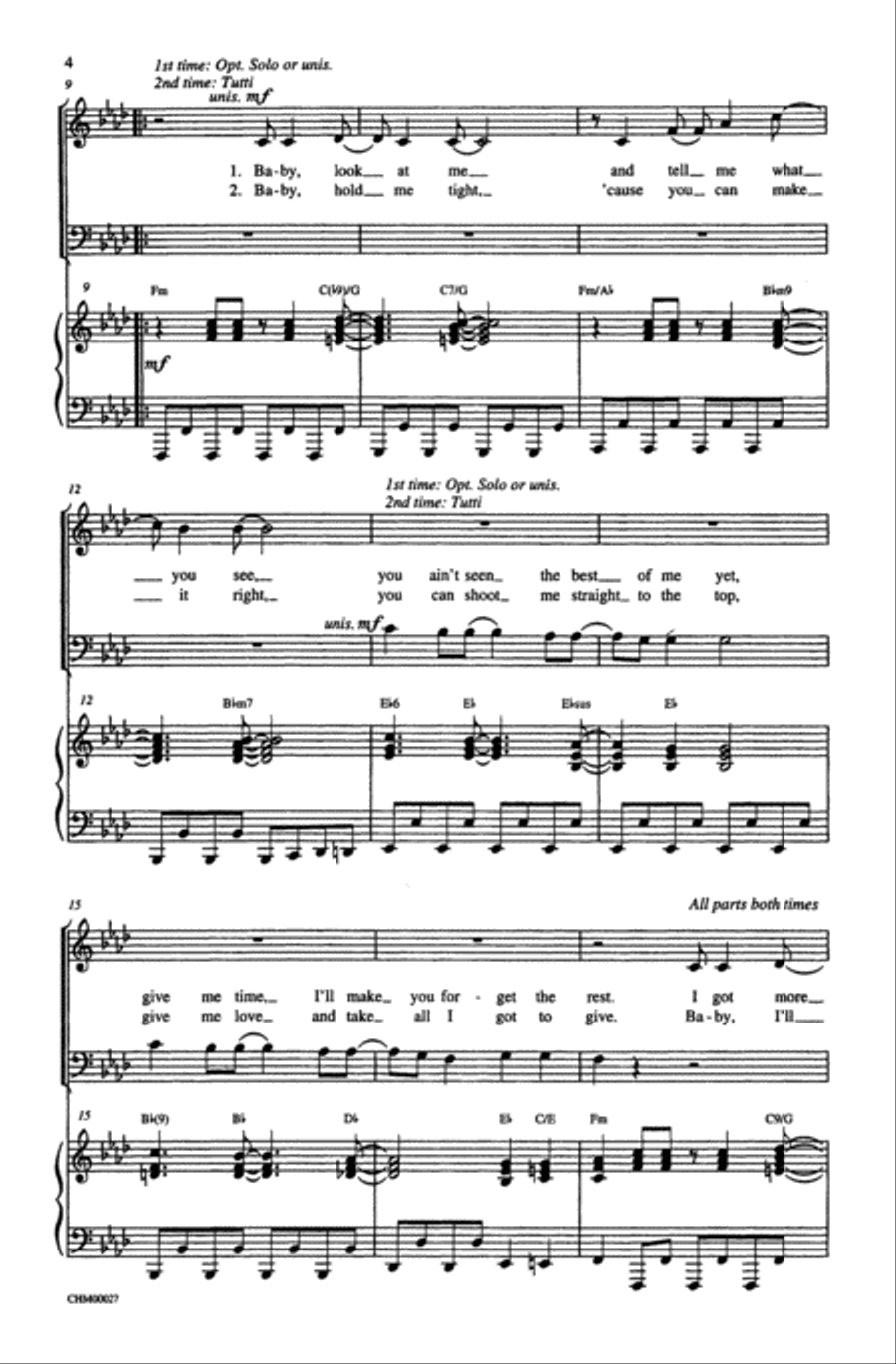 Fame 4-Part scores gallery preview page 3
