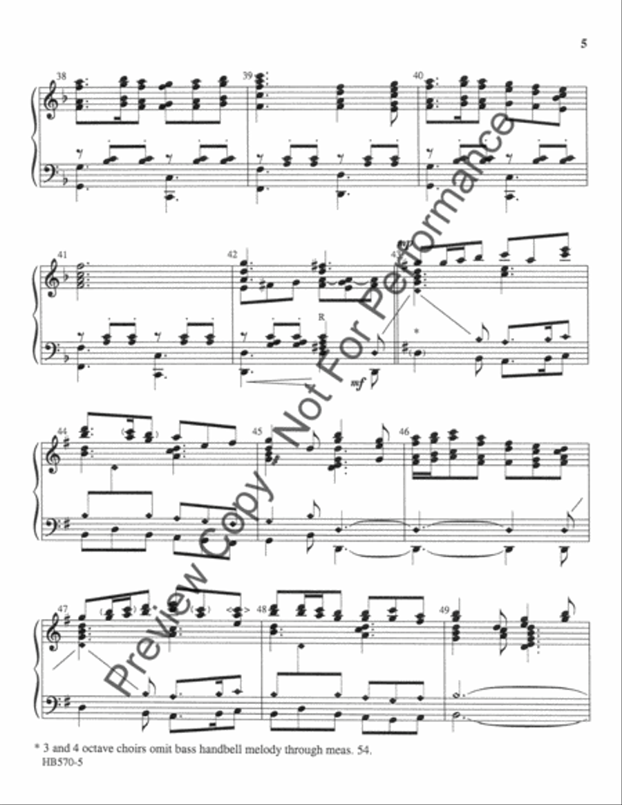 This Joyous Celebration 5-Octaves scores gallery preview page 6