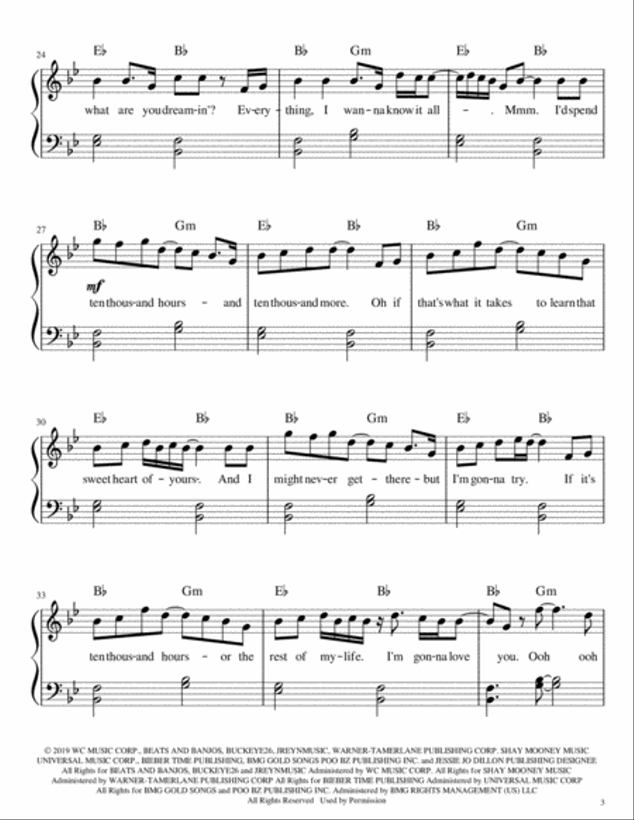 10,000 Hours Voice scores gallery preview page 3