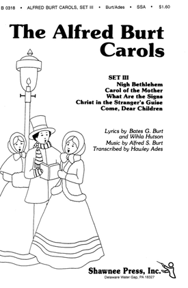Book cover for The Alfred Burt Carols - Set 3