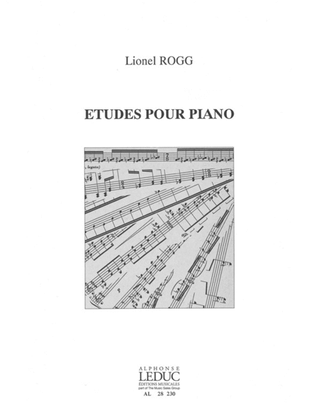 Book cover for Etudes Pour Piano (piano Solo)