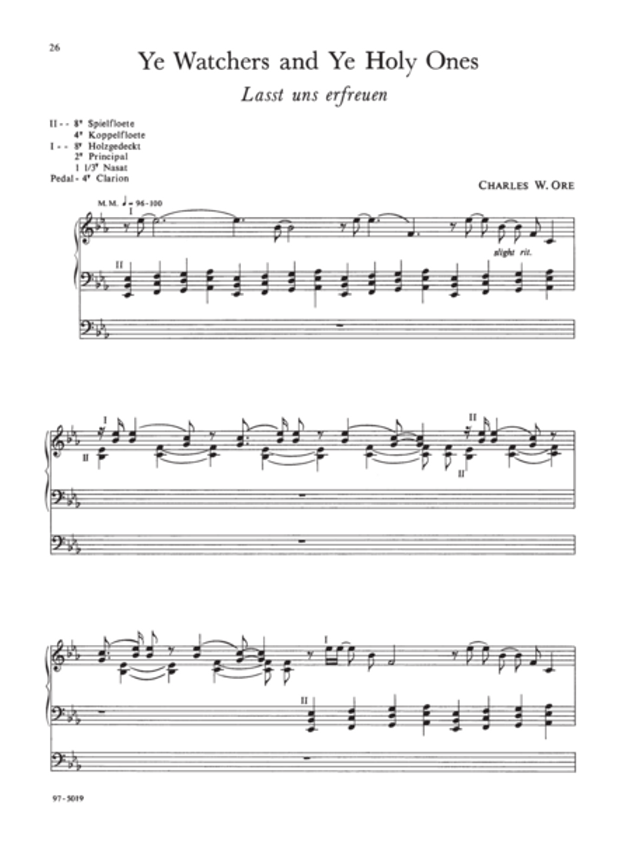 Eleven Compositions for Organ, Set I Organ scores gallery preview page 9