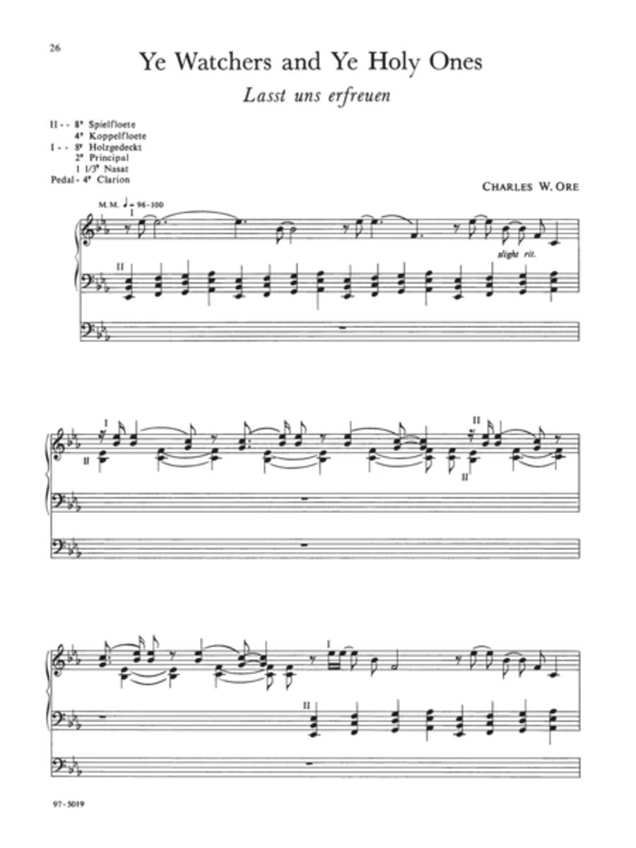 Eleven Compositions for Organ, Set I