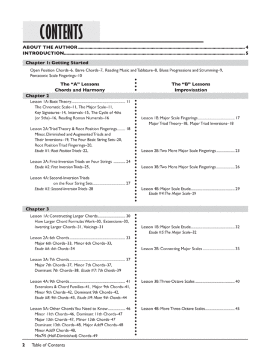 Complete Jazz Guitar Method Electric Guitar scores gallery preview page 2