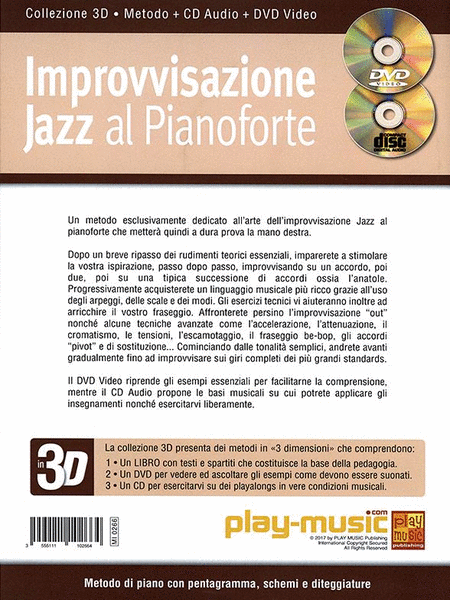 Improvvisazione Jazz Al Pianoforte In 3D