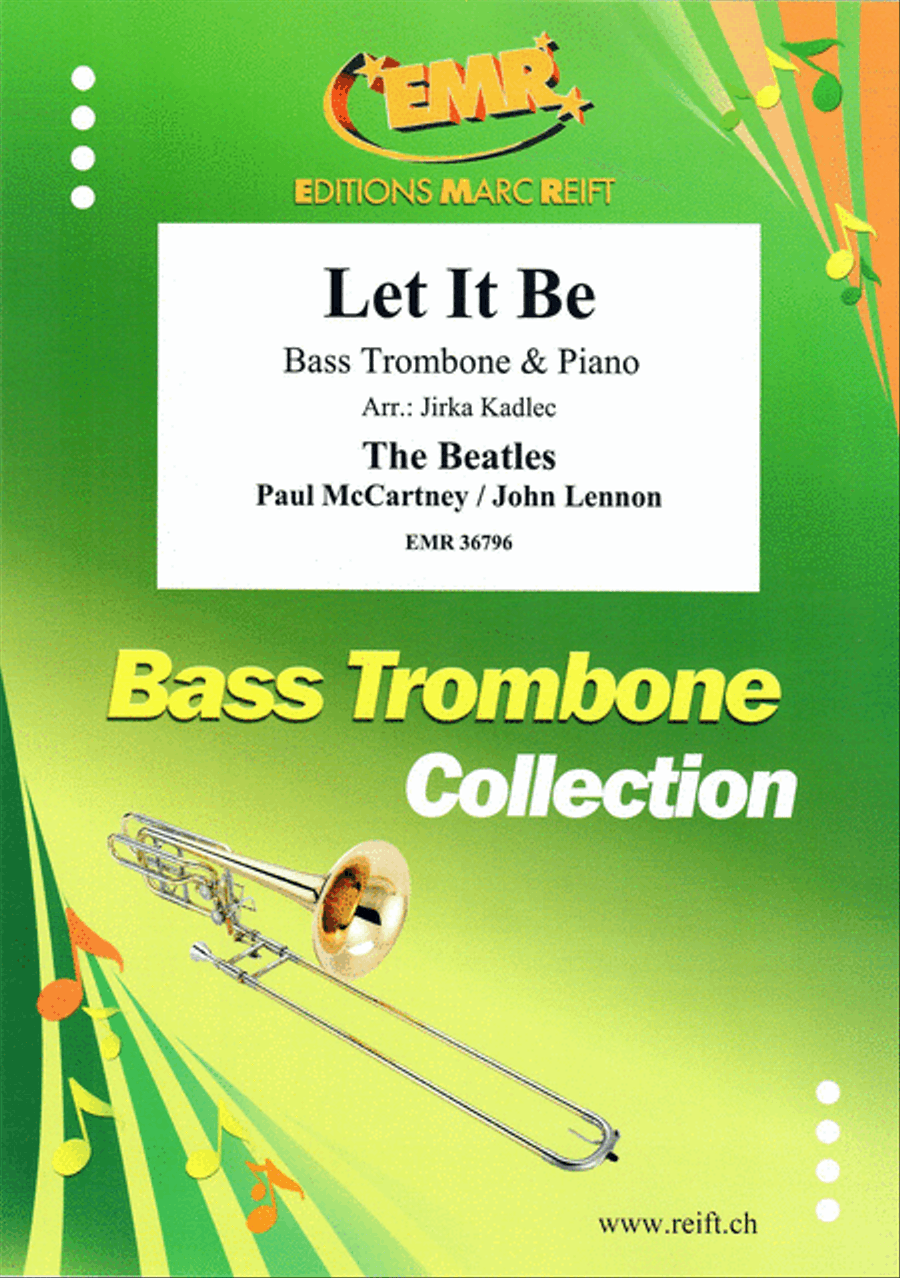 Let It Be Bass Trombone scores gallery preview page 1