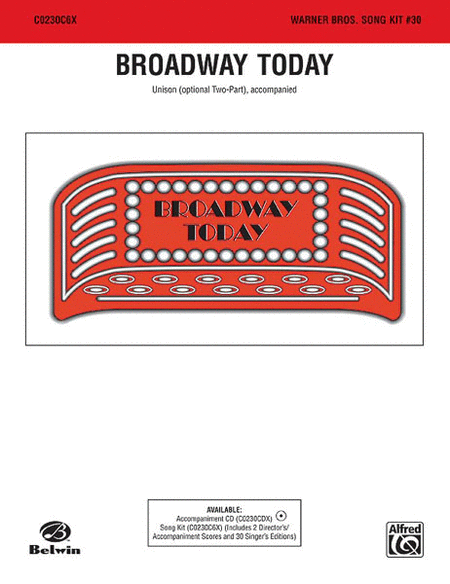 Broadway Today: Song Kit #30 image number null