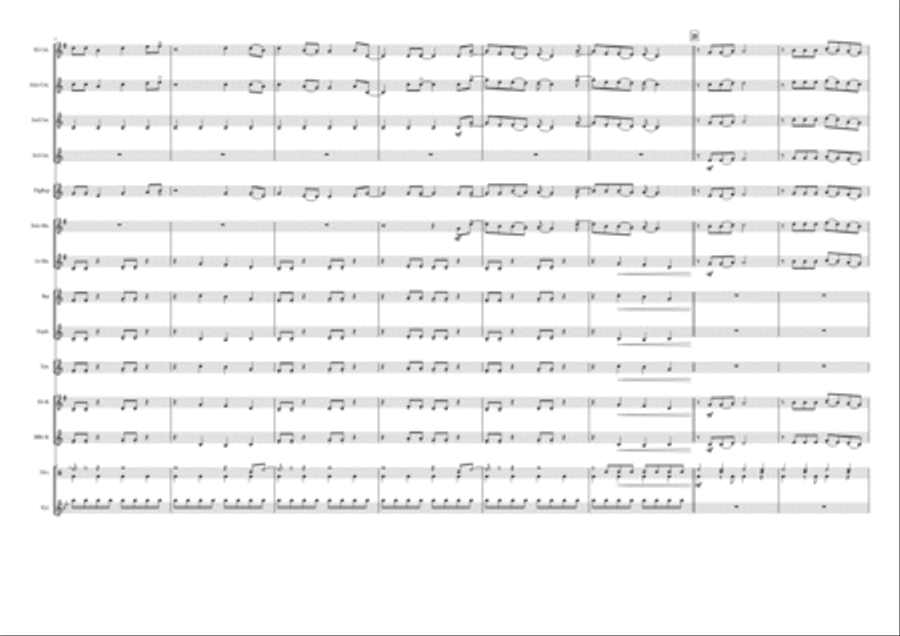 Shut Up And Dance Shut Up And Dance Brass Ensemble scores gallery preview page 4
