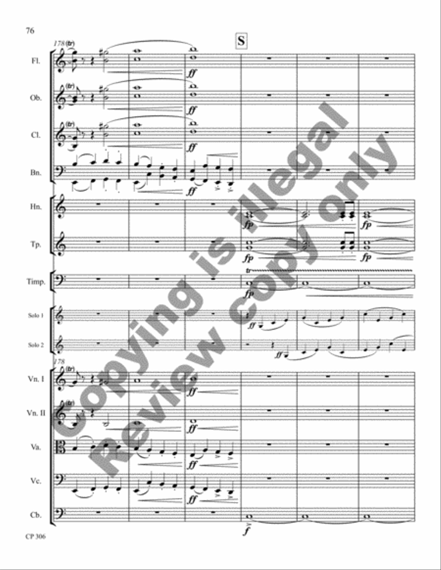 Little Suite Full Orchestra scores gallery preview page 156