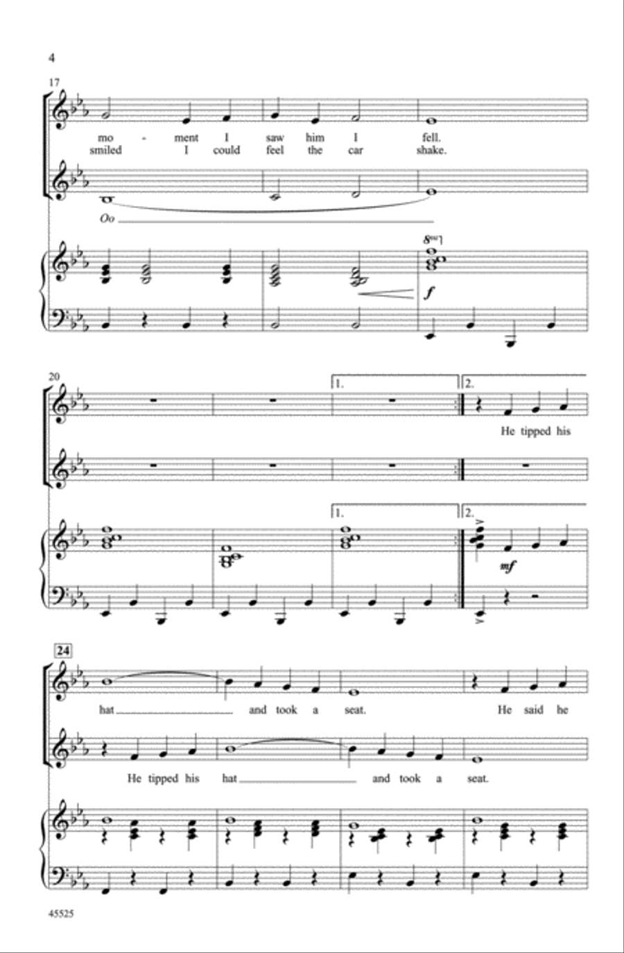 A Tribute to Judy Garland Choir scores gallery preview page 3