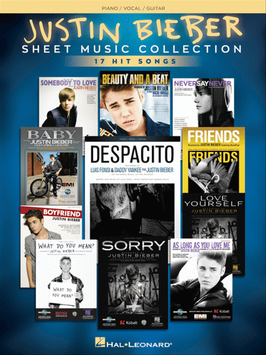 Justin Bieber - Sheet Music Collection