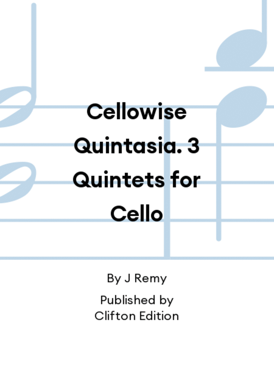 Quintasia A5 Study Score Quintasia A5 Study Score Cello scores gallery preview page 1