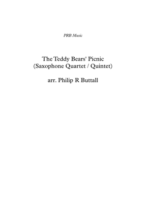 The Teddy Bears' Picnic (Saxophone Quartet / Quintet) - Score