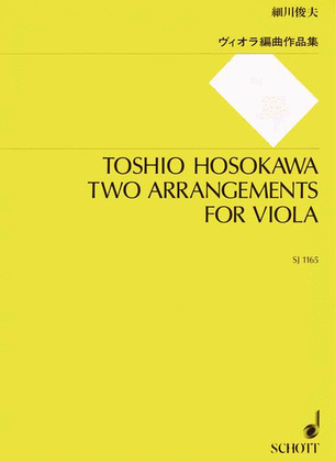 Two (2) Arrangements For Viola
