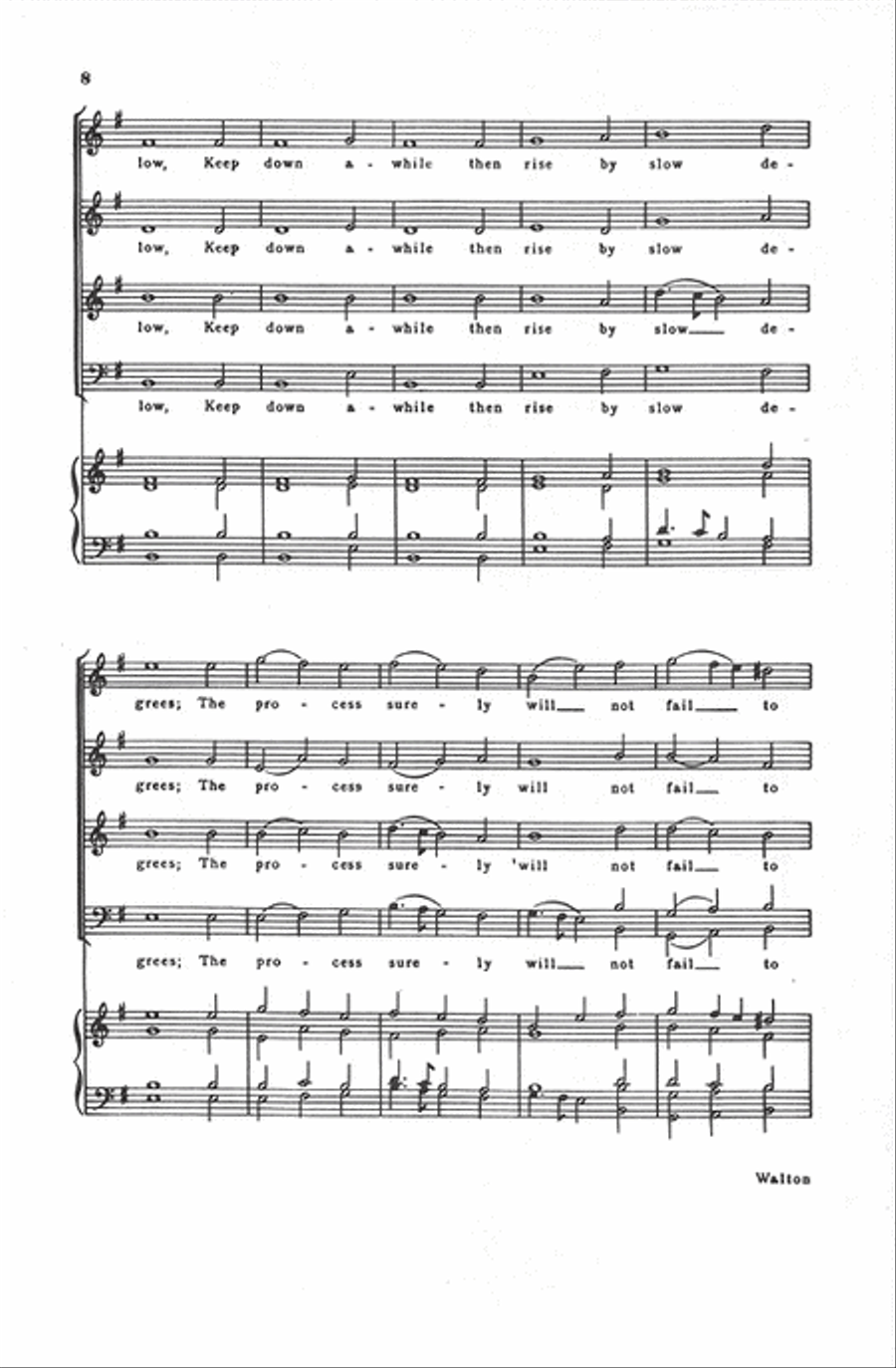 Modern Music 4-Part scores gallery preview page 8