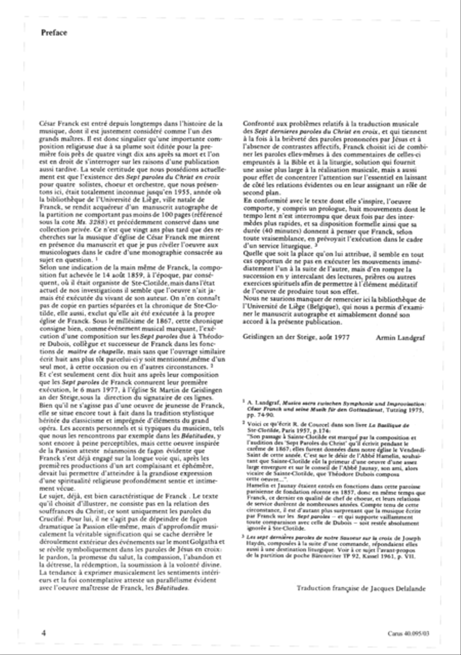 The Seven Words (Die Sieben Worte) 4-Part scores gallery preview page 5