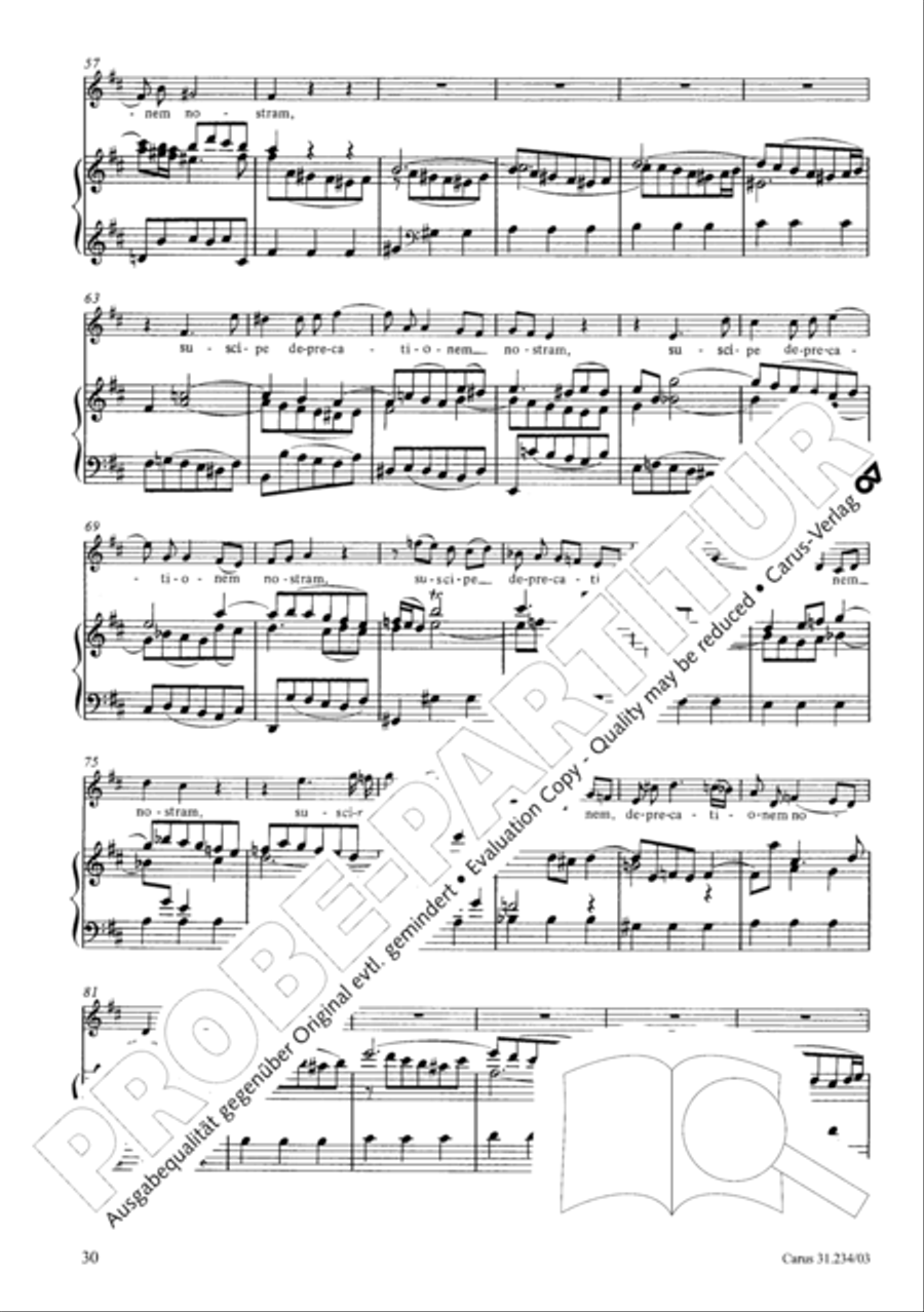 Mass in A major Mass in A major 4-Part scores gallery preview page 33