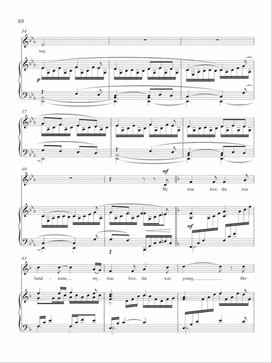 Ten Thousand Miles Away Medium Voice scores gallery preview page 5