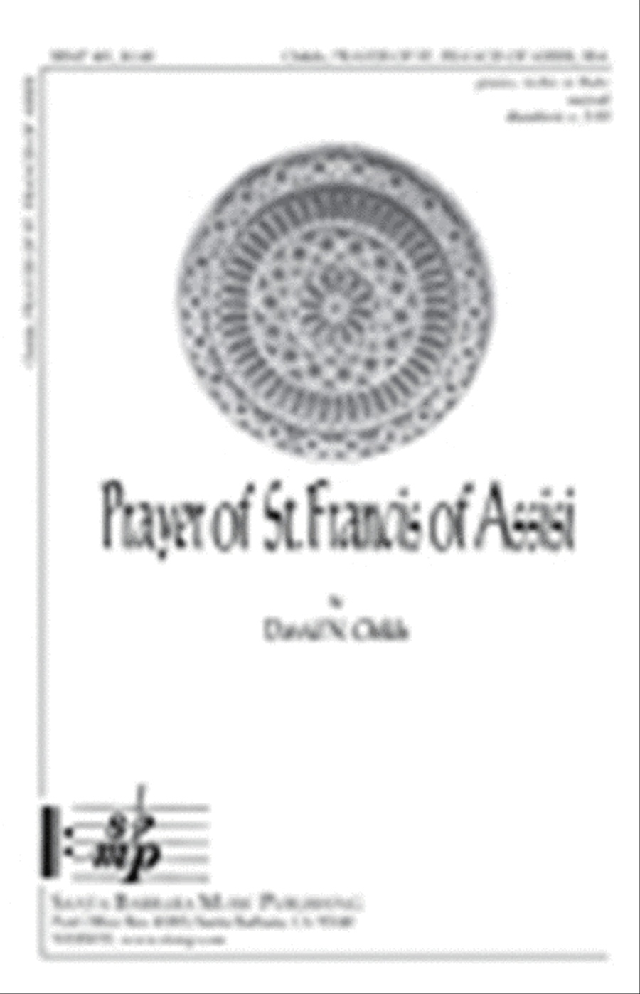 Prayer of St. Francis of Assisi - SSA Octavo SSA scores gallery preview page 1