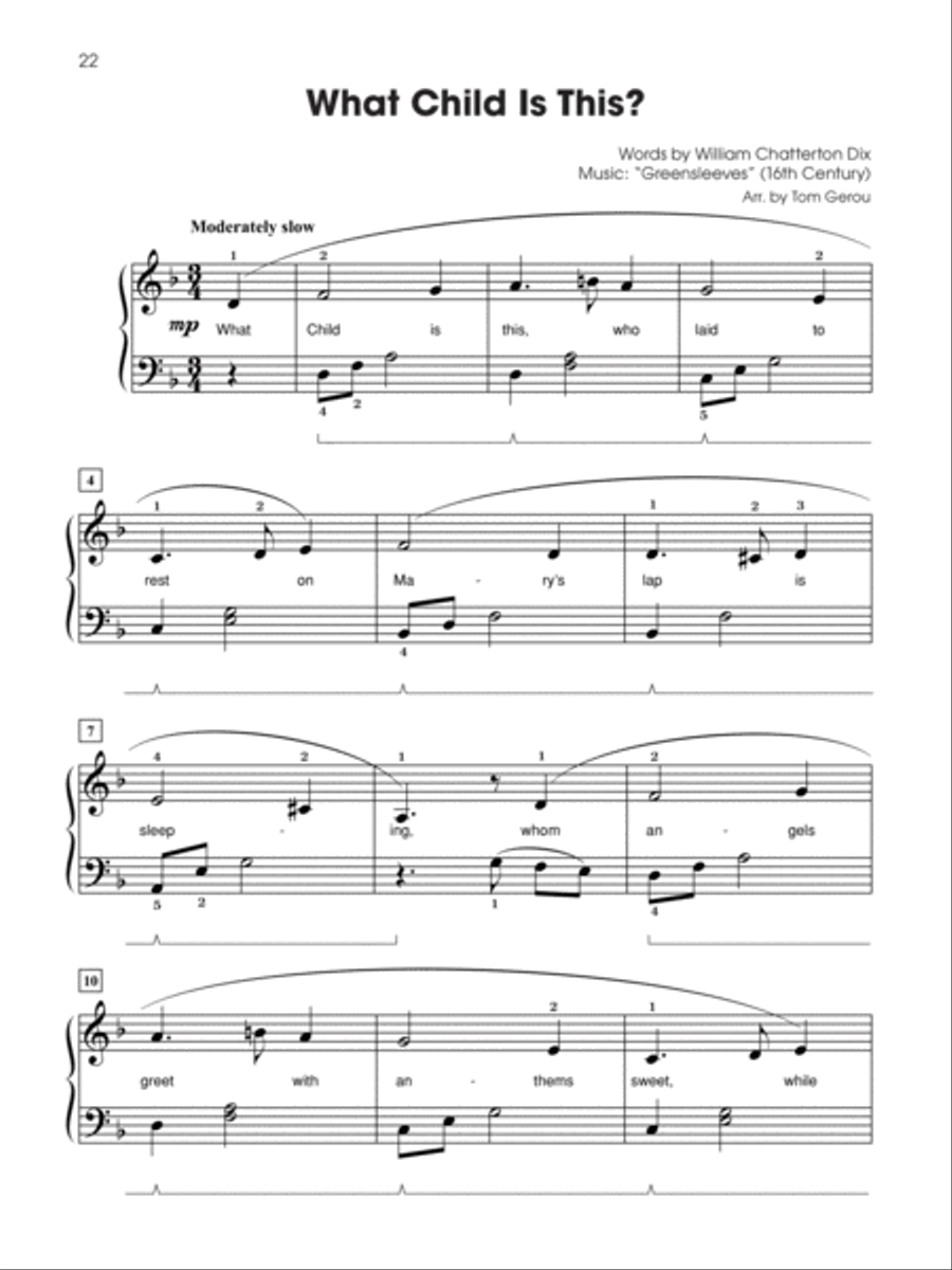 Christmas Solos for Students, 1-3 (Value Pack) Piano Method scores gallery preview page 11
