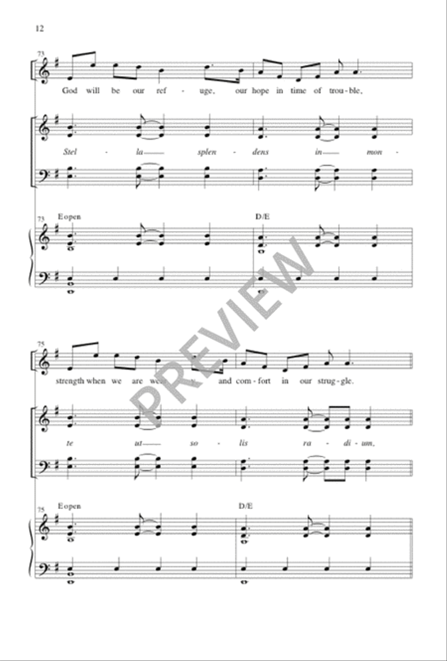 Stella Splendens 4-Part scores gallery preview page 12