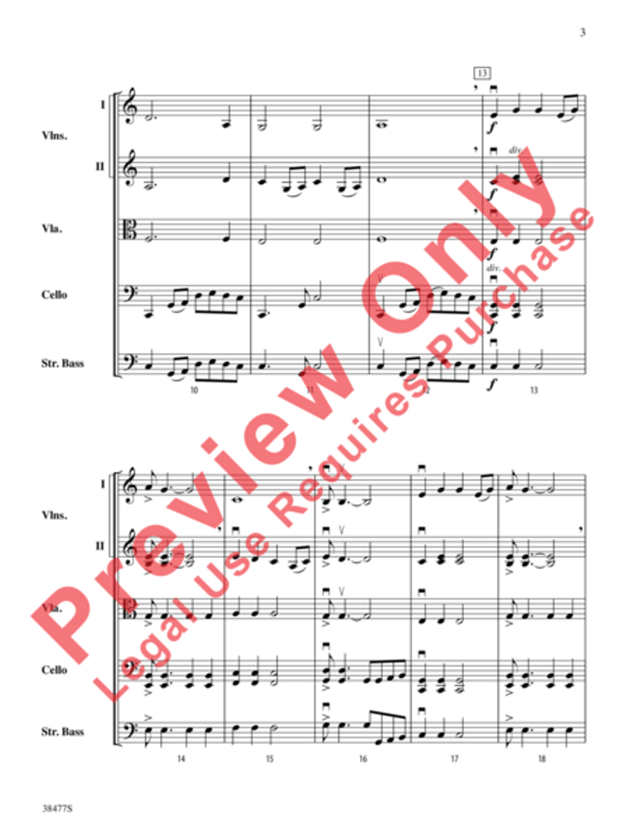 Western Skies String Orchestra scores gallery preview page 4