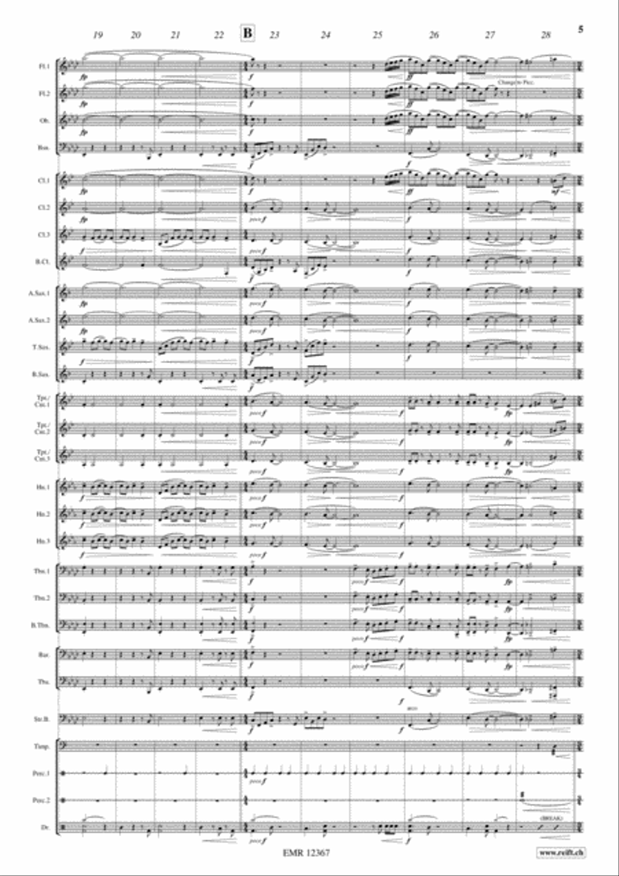 Young Guns 2 Young Guns 2 Concert Band scores gallery preview page 5