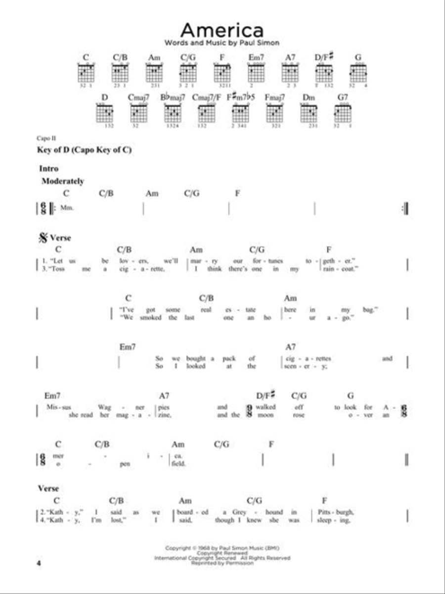 First 50 Songs You Should Play on 12-String Guitar Electric Guitar scores gallery preview page 5