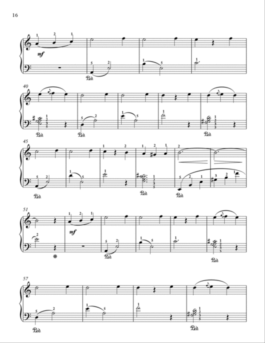 Soltane Ghalbha (Level 2) سلطان قلب‌ها Easy Piano scores gallery preview page 2