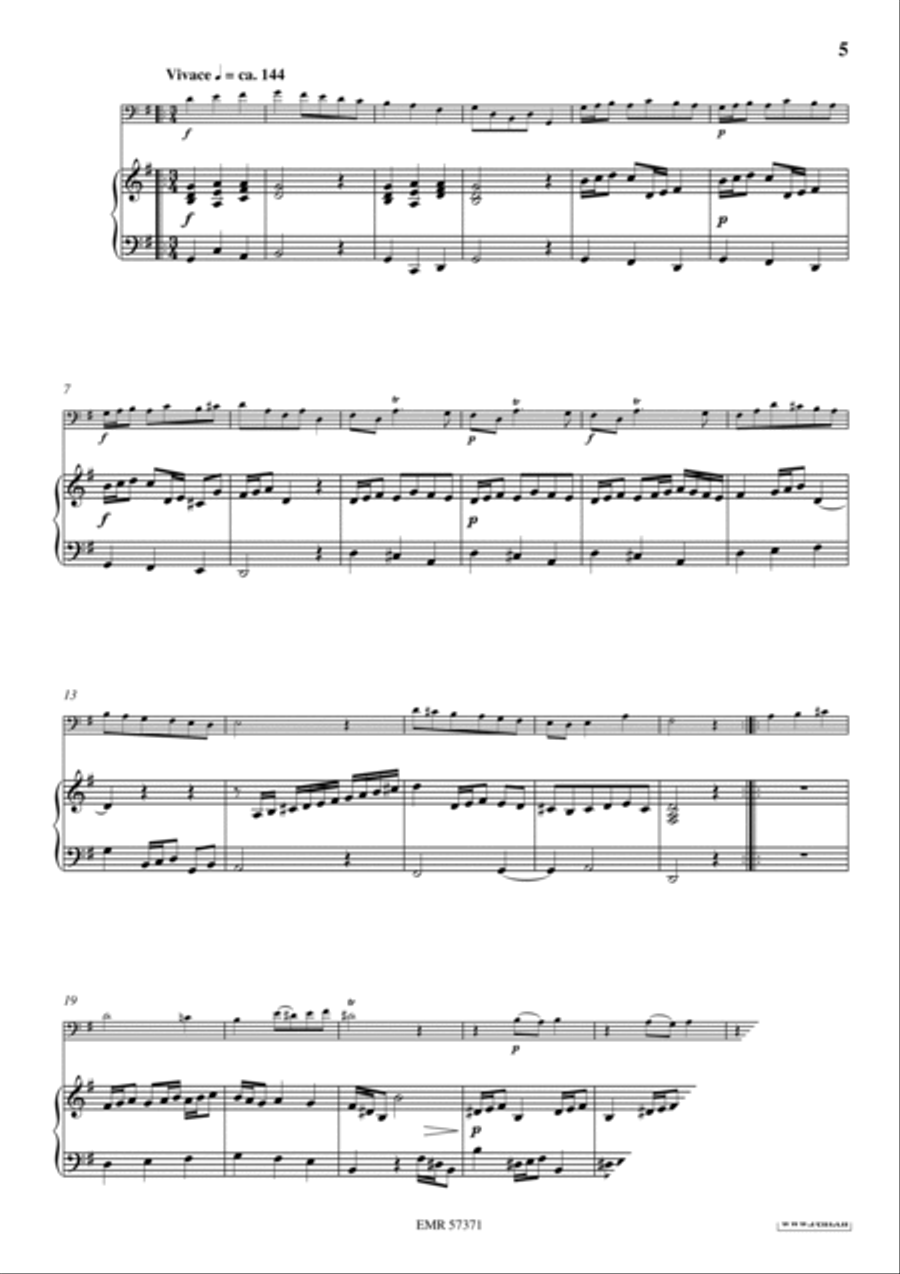 Sonata No. 2 Organ scores gallery preview page 6