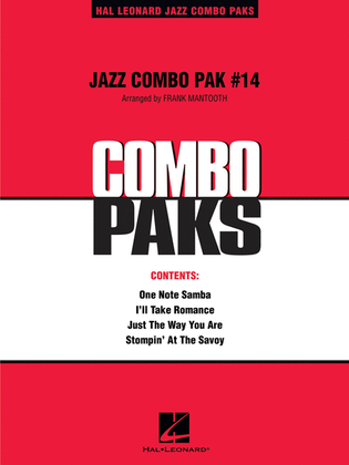 Book cover for Jazz Combo Pak #14