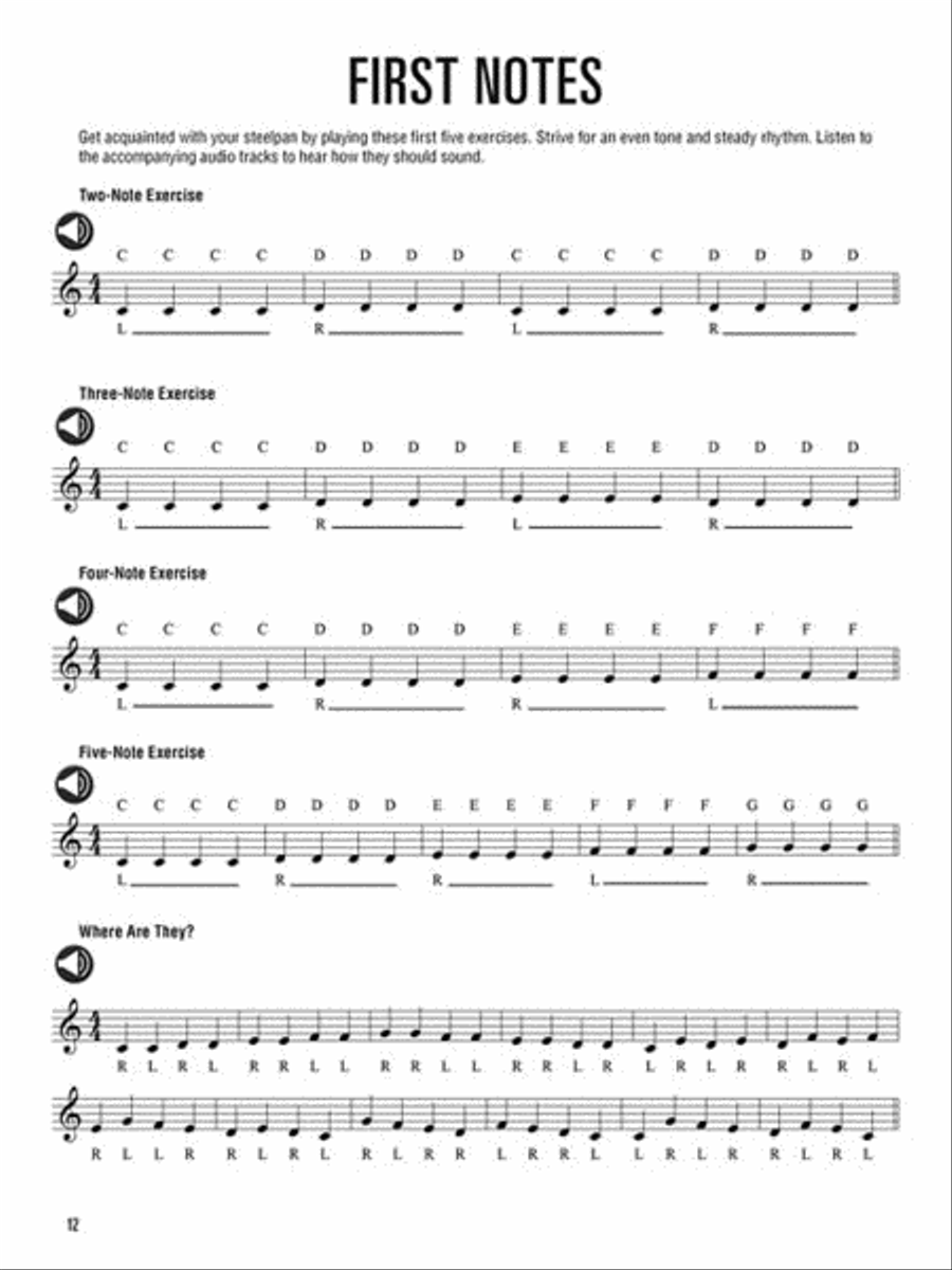 Hal Leonard Steelpan Method Percussion scores gallery preview page 6