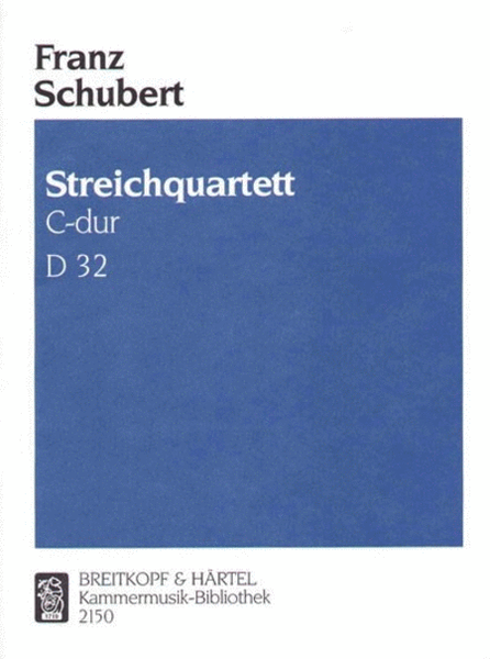 String Quartet in C major D 32
