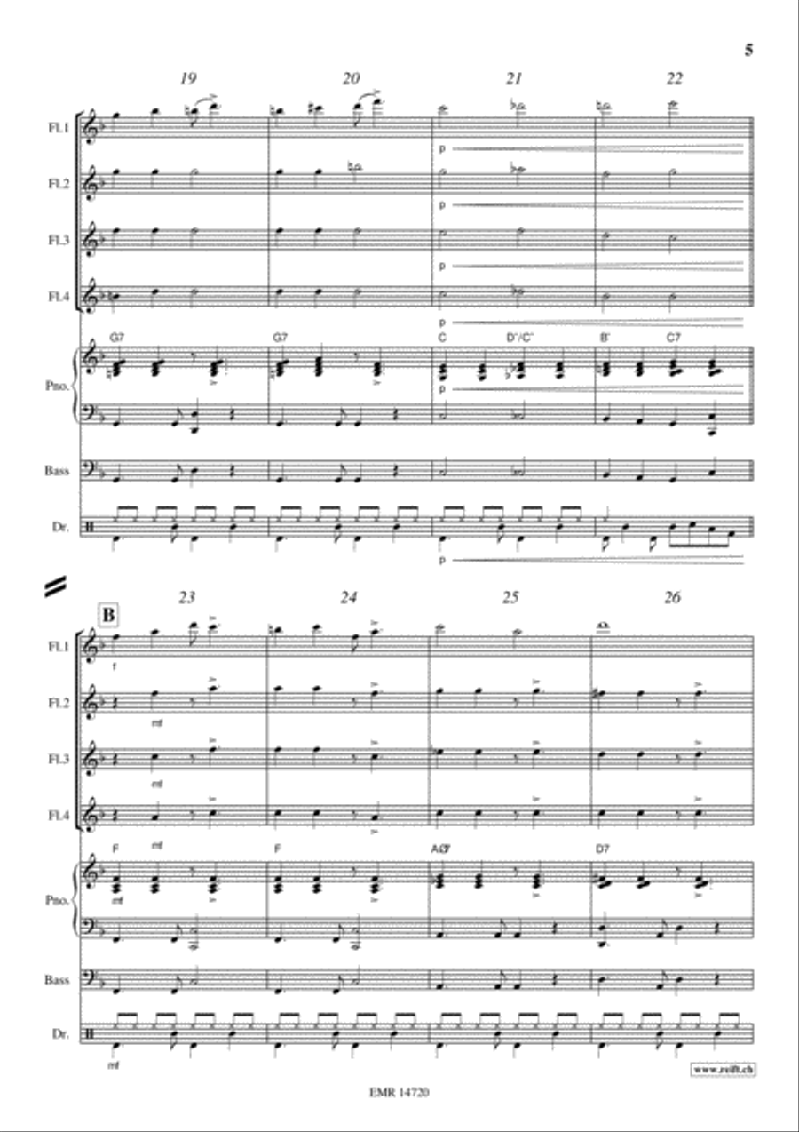 Latino Flute scores gallery preview page 5