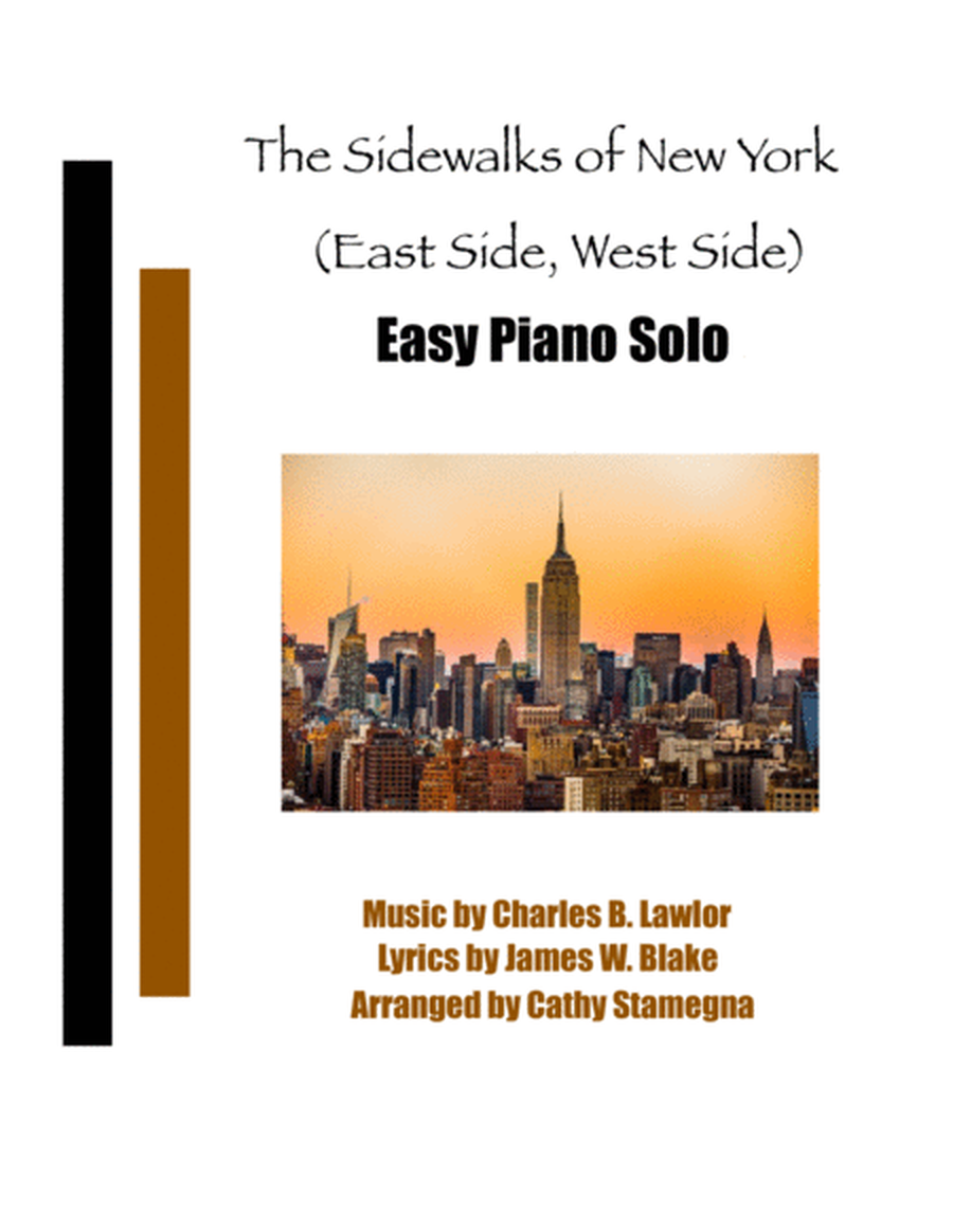 The Sidewalks of New York (East Side, West Side) (Easy Piano Solo) image number null