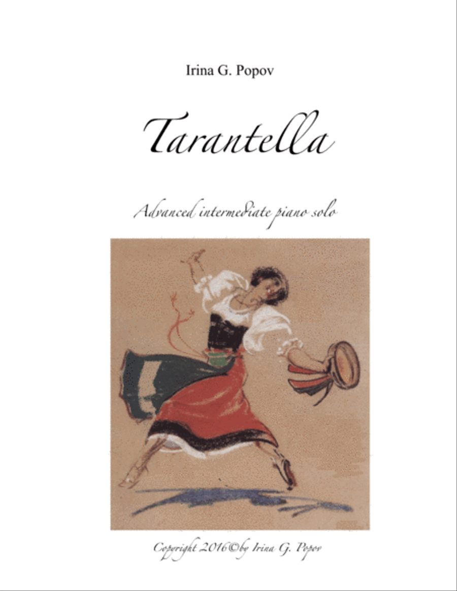 Tarantella Piano Solo scores gallery preview page 1
