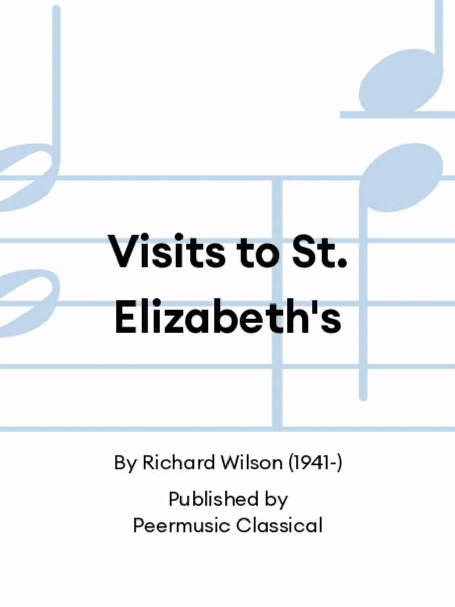 Visits to St. Elizabeth's Chamber Music scores gallery preview page 1