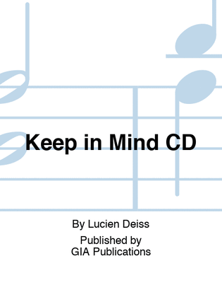 Keep in Mind CD