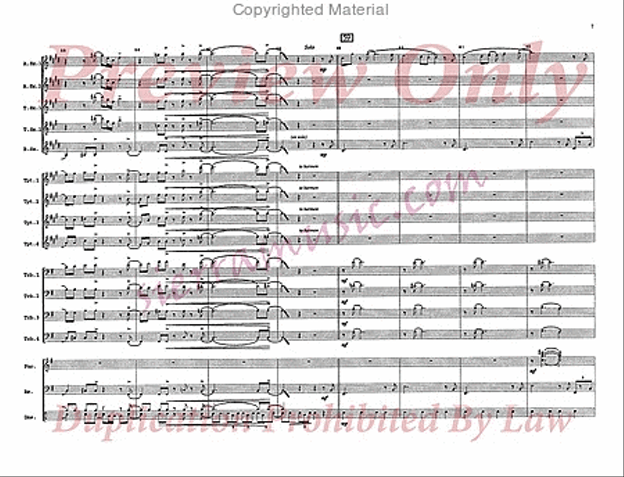 God Rest Ye, Merry Gentlemen Jazz Ensemble scores gallery preview page 8