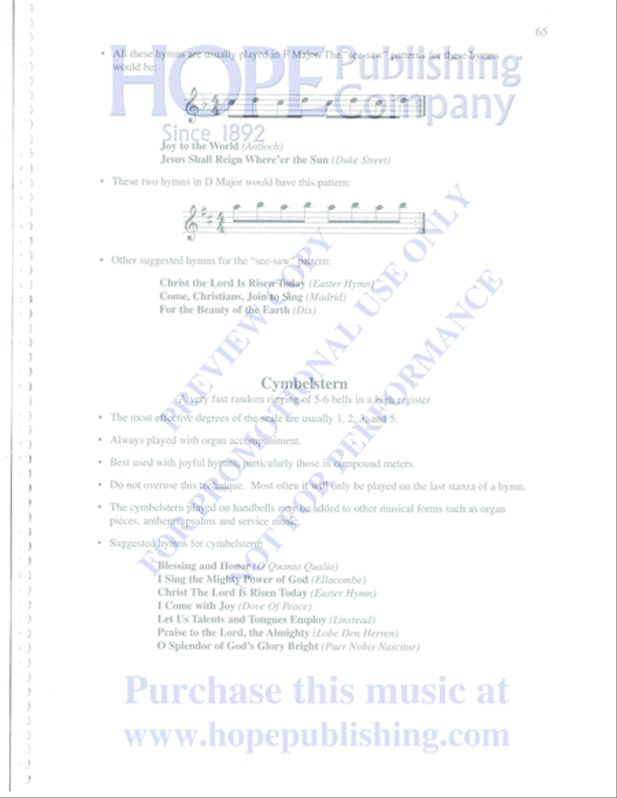 Practical Guide to Arranging Music for Organ, Choir, Handbells & Other Instrumen Choir scores gallery preview page 66