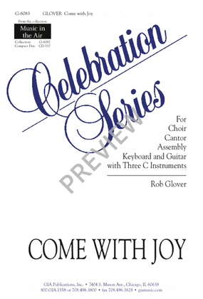 Book cover for Come with Joy