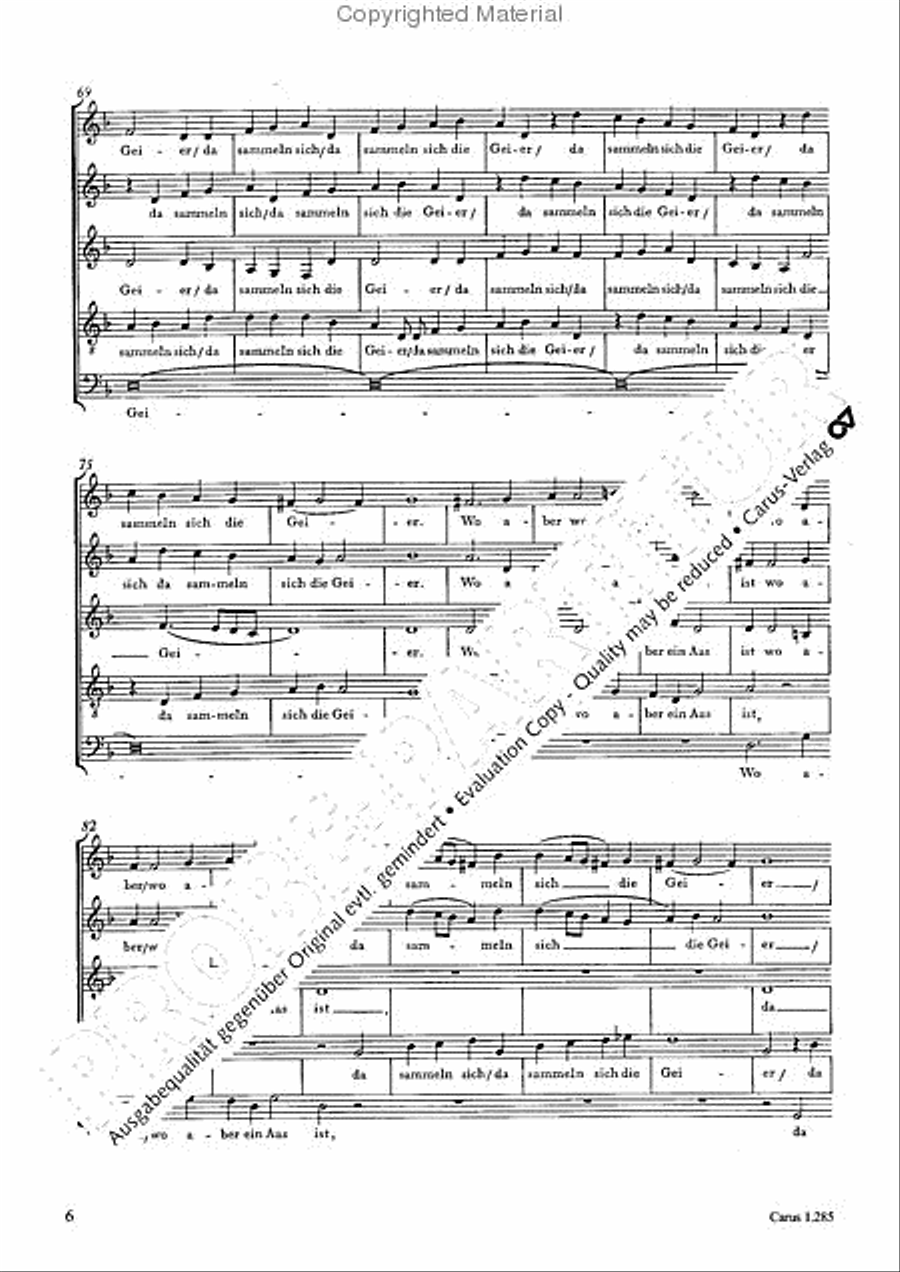 Gleichwie der Blitz SSATB scores gallery preview page 7